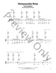 Honeysuckle Rose Guitar and Fretted sheet music cover